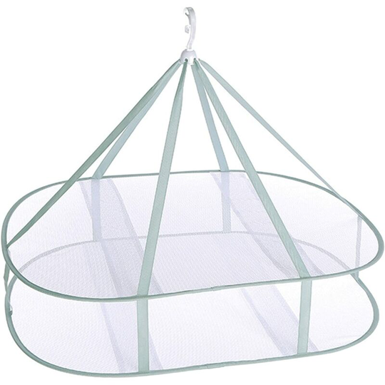 Foldable Hanging Mesh Drying Net - 2 Layers Bra Underwear Socks Multifunctional For Laundry And Quickly Dry Your Drying Easily