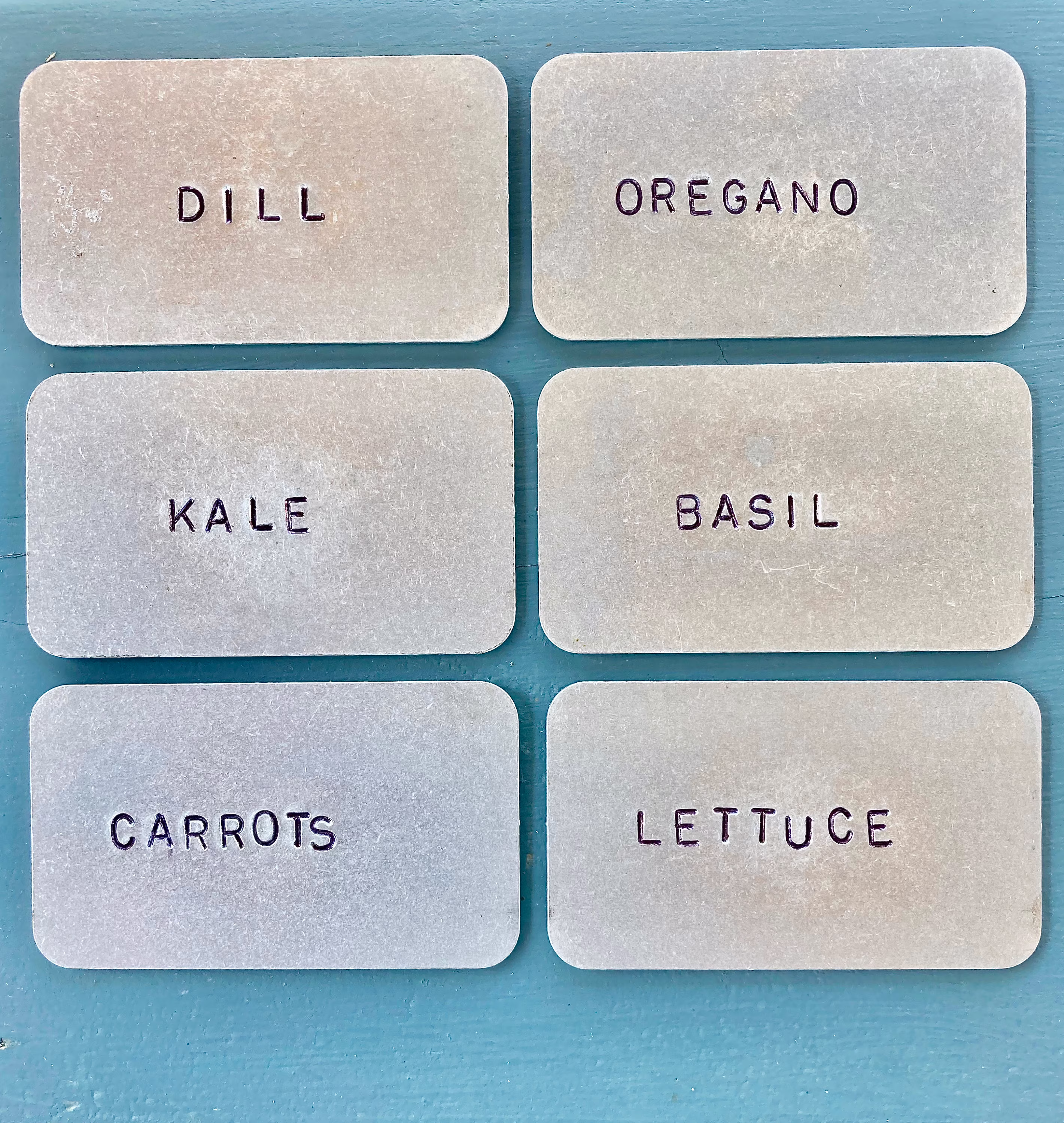 Custom Replacement Headers For Forget-Me-Nots Garden Plant Markers