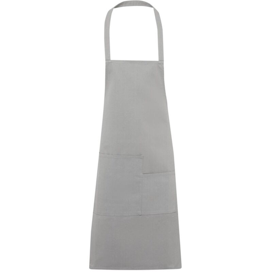 Seasons - Khana Cotton Full Apron (One Size) (Grey) - Grey