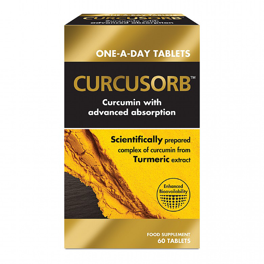 CurcusorbTm Advanced Turmeric Formula With Curcumin 60 Tablets