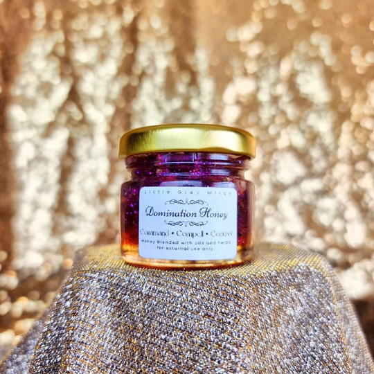 Domination Honey For Control, Commanding & Compelling. Hoodoo, Rootwork, Conjure Folk Magic, New Orleans Voodoo Witchcraft