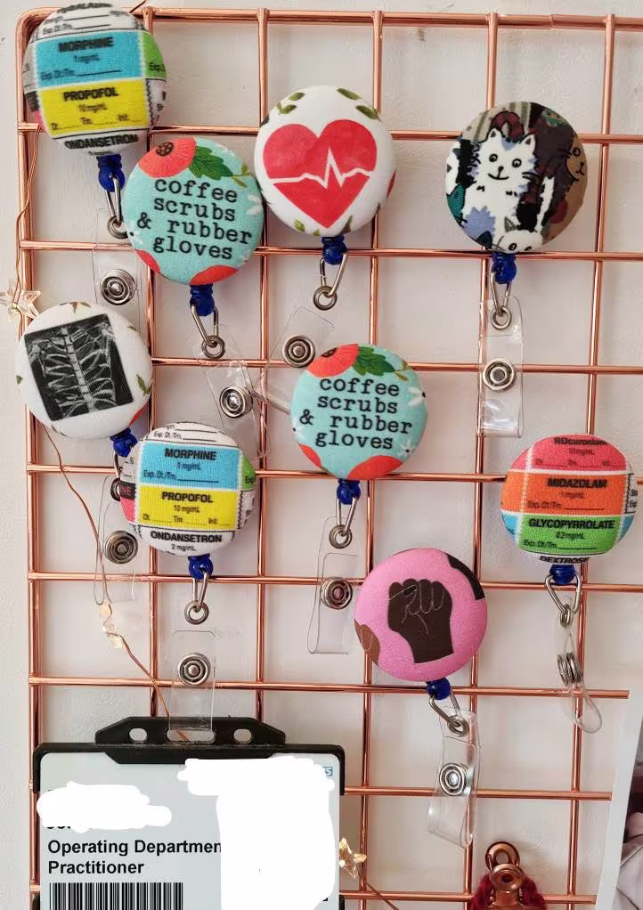 Badge Reel ID Holders. Nurse, Odp, Medicine, Doctor, Gift, Badge, Nhs