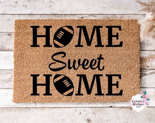 Home Baseball Doormat, Sweet Football, Sports Football Season, Soccer Custom Baseball Doormat