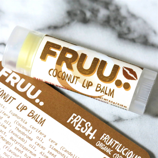 Organic And Vegan Coconut Lip Balm