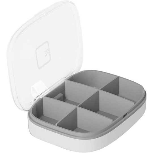 Transparent Layer Pill Box Organizer,Portable Pocket Pill Box Carrier Medicine Storage Box