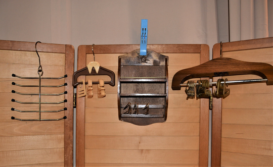 Vintage Men's Organizers Ties, Belts, Sunglasses Wall Or Closet Ready