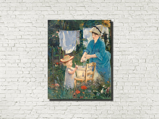 Édouard Manet, French Impressionist Fine Art Print The Laundry