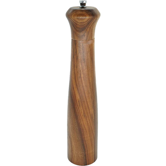 Fvbjd - Acacia Wood salt and pepper grinders refillable salt grinder pepper Mill with Adjustable Coarsenesssalt 10 inch acacia wood