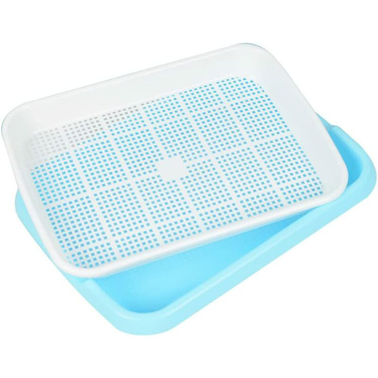 Seed Sprouter Tray Sprouting Seeds Wheat Seeds Herbs Hydroponics Durable Sprouting Tray for Garden, Home, Office