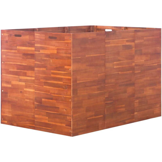 Topdeal Garden Planter Acacia Wood 150x100x100 cm VDTD28244