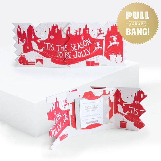 Christmas Dream Jolly Season Cracker Card
