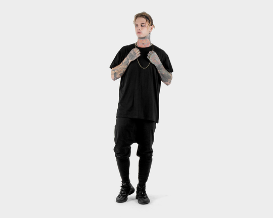 Mens Black T-Shirt, Organic Cotton Classic T-Shirt, Top, Plain Shirt Men
