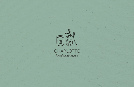 Organic Cosmetics Premade Logo Design, Wellness & Spa To Customize, Nature Inspired Hand Drawn Branding For Beauty Product