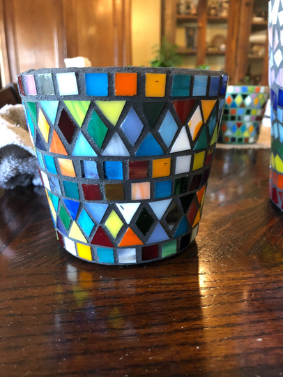 Small Mosaic Planter
