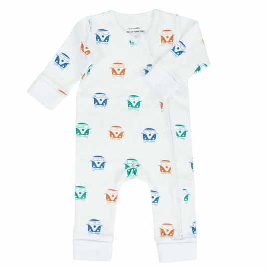 Organic Blanket, Bib And Babygrow Baby Gift Set
