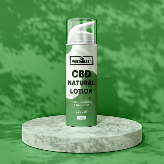 Weedibles CBD Body Lotion Moisturiser Lotion 150ml