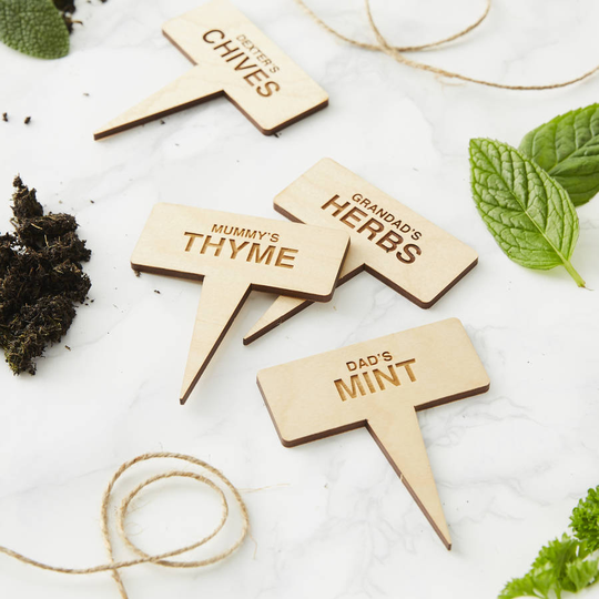Personalised Family Plant Marker