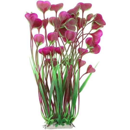 Litzee - Artificial Aquatic Plants for Artificial Aquariums Realistic Plastic Plants Herb Ornament Fish Tank Artificial Underwater Plants Aquarium