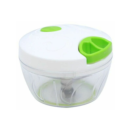 Morejieka - BR-Vie Manual vegetable chopper, for food, meat, herbs, garlic, salad, with cord, 500 ml
