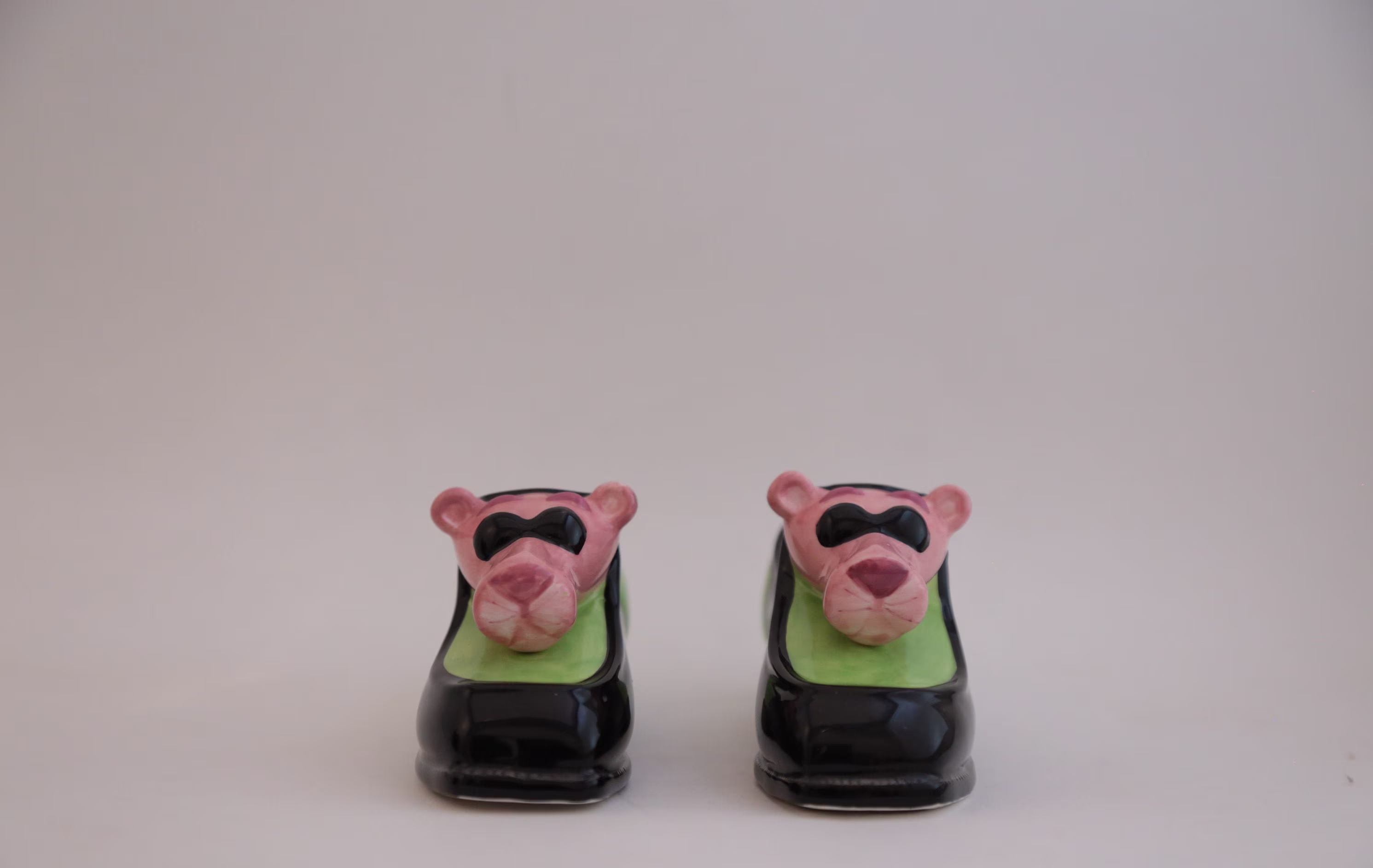 The Pink Panther Shoe, Loafer Salt & Pepper Shaker Set