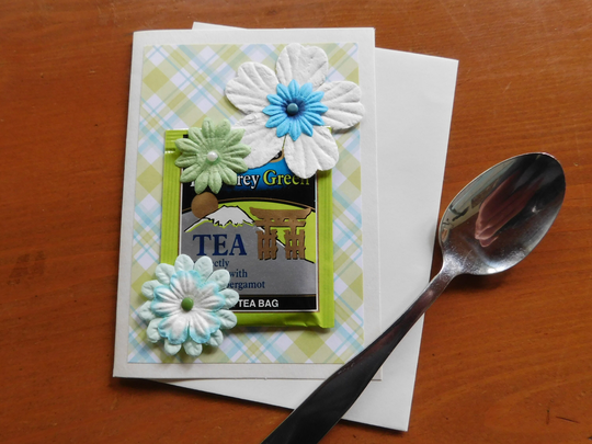 Appreciation Tea Card, All Occasion Tea Card, Greeting Bag Thinking Of You Comfort