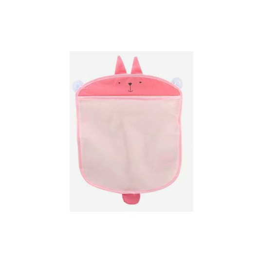 Baby Bath Toys Organizer, Bathroom Toy Storage Bag and Bathtub, Mesh Storage Net for Shower Accessories, 2 x Success - Powder