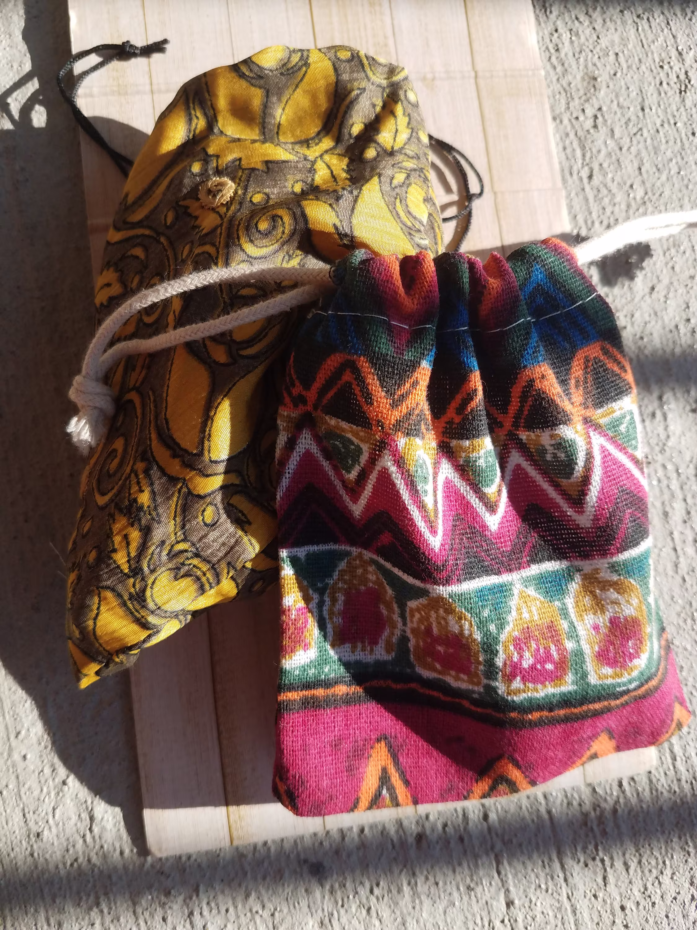 Mojo Medicine Bags With Crystals, Incense, & Smudge Stick. Intuitively Chosen, Or You Choose Based On Intention