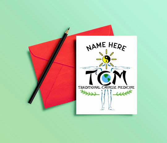 Tcm Greeting Card Traditional Chinese Medicine