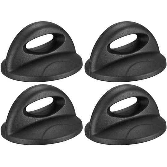 4 Packs Universal Pot Lid Replacement Knobs, BR-Vie Kitchen Cookware Lids Holding Handles Knobs, Saucepan Lids Cover Knobs for Casserole Kettle Glass