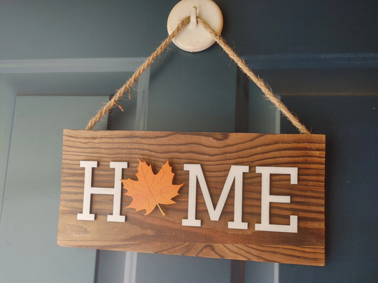 Interchangable Seasonal Home Sign