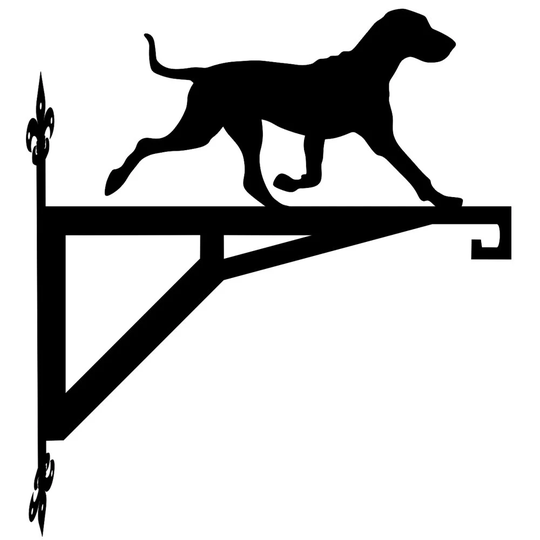 Bracco Italiano Walking Modern Contemporary Hanging Bracket