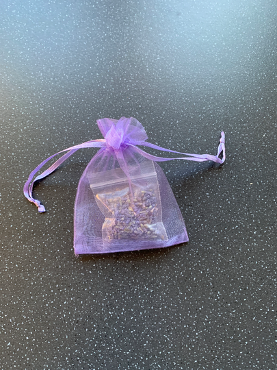 Scalp Health Manifesting Intention Pouch With Lavender For Thick Healthy Hair & Soothed Under The Pillow
