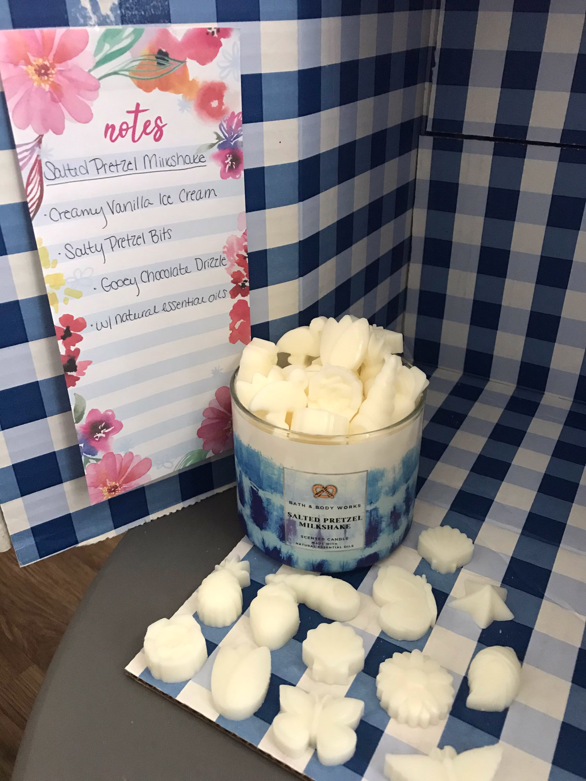 Bath & Body Works Salted Pretzel Milkshake Wax Melts