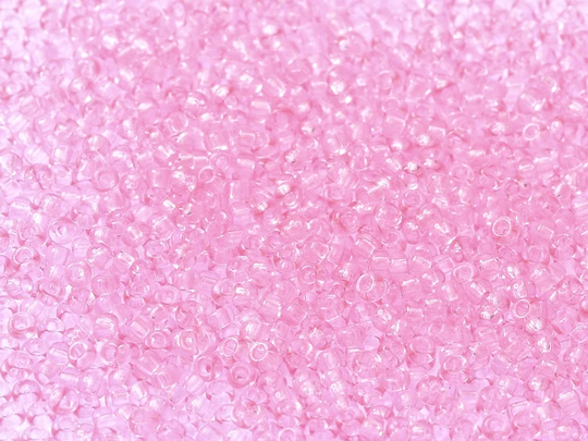 Miyuki Seed Beads 11/0 Transparent Pink , 1319-New