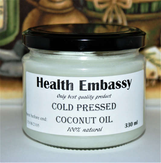 Fresh Cold Pressed Coconut Oil | 330Ml Health Embassy