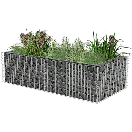 Gabion Planter 180 x 90 x 50 cm