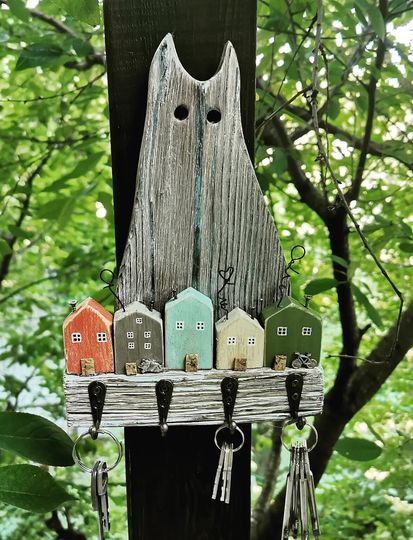 Wall Key Holder, Cat Wall Hook, Entryway Organizer, Holder For Wall, Mounted Coat Rack, Art Entryway, Sign Organizer