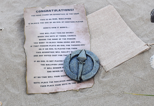 Survivor Idol Nullifier Season 37 David Vs. Goliath Prop Replica