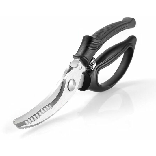 Heavy Duty Kitchen Scissors Multifunction Meat Scissors Chicken Scissors Poultry Stainless Steel Scissors for Cutting Chickens, Bones, Meat, Herbs,