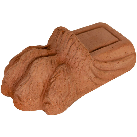Biscottini - Set of 12 'lion's PAW'potting feet ,potholders for vases, pots and planters, pitchers, basin, outdoor, in Tuscan Terracotta