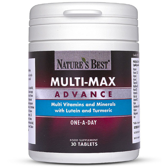 Multimax® Advance, Over 50'S Multivitamin 30 Tablets