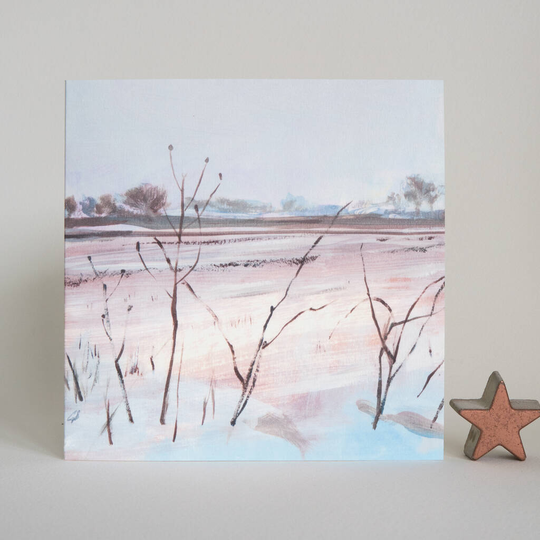 Personalised Winter Scene Season's Greetings Card Pack