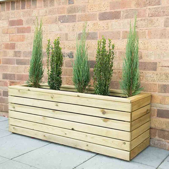 Forest - Linear 120 x 40 Contemporary Garden Patio Balcony Planter - Long