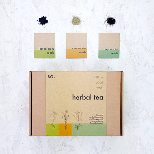 Grow Your Own Herbal Tea Seed Kit