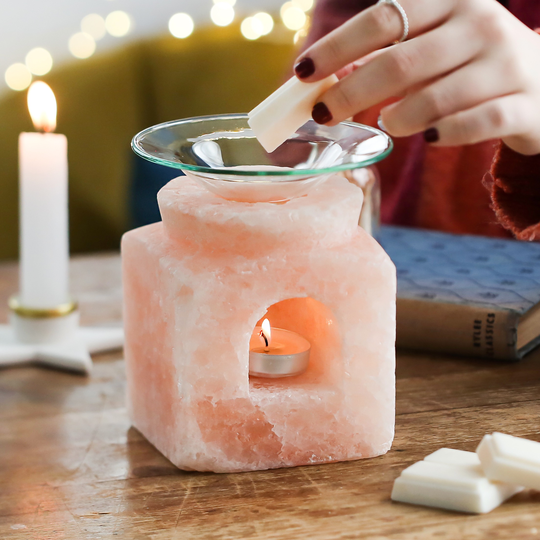 Cube Himalayan Rock Salt Wax Melt Burner