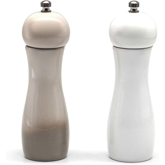 6 Inch Ceramic Pepper Grinder, Salt and Pepper Grinder Set, Salt and Pepper Mills, Pepper Grinder, Adjustable Salt Grinder, Condiment Bottle bbq Tool