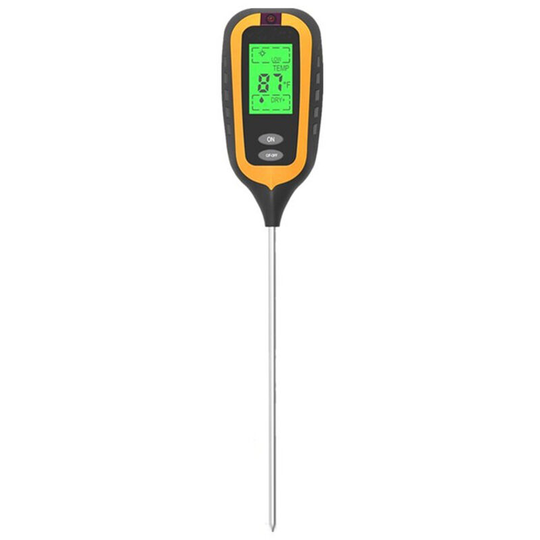 Lifcausal - 4-in-1 Soil Tester Soil ph Meter Soil Moisture Meter for Moisture Light pH Temperature Lawns Farm Plants Herbs