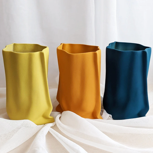 Cool Trendy Vase - Ceramic Paper Bag