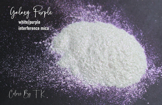 Galaxy Purple Sparkle Interference Shimmer Mica Pigment Powder Vegan Resin, Nail Polish, Make Up, Slime, Freshies, Candle, Wax, Soap Making