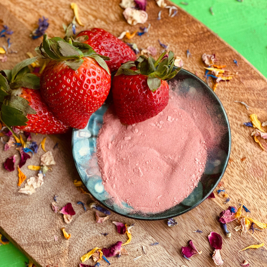 strawberry Powder - Dried Cooking Food Grade Culinary Natural Colouring Flavour